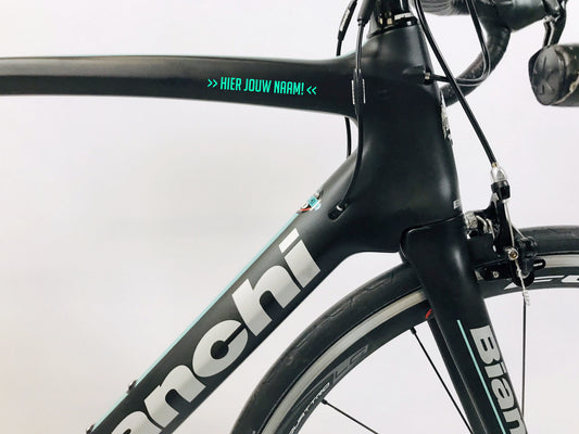 Fiets naamsticker | Sportieve stijl