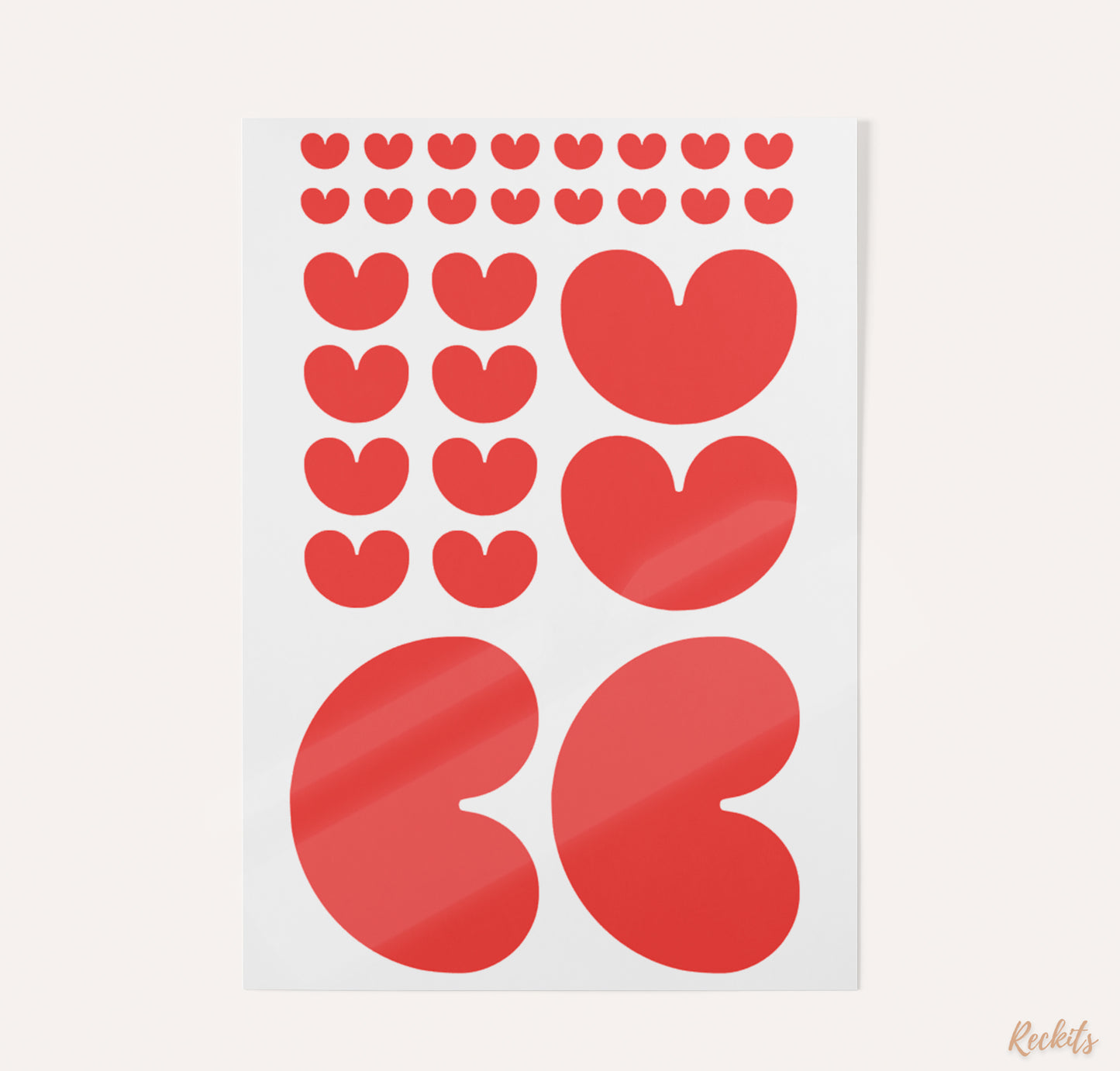 Pompeblêd stickervel Friesland